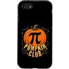 Halloween Gift For Trick Or Treating Sch Custodia per iPhone SE (2020) / 7/8 Pi Pumpkin Club Divertente Matematica Felice Halloween