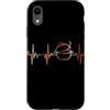 Cooking Pot Heartbeat Vintage T-Shirts Custodia per iPhone XR Pentola di cottura Battito cardiaco Vintage ECG Cardiogramma Retro