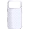 Urban Classic Trends Custodia per iPhone 17 Pro Max Grazioso motivo a pois con fiori lilla pastello minimalista
