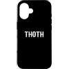 Thoth Costume Ibis Scribe Deity / Comi-c Custodia per iPhone 16 Thoth/pigro costume di Halloween/Dio egiziano Cosplay