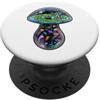 Lakelandwholesale1 Shirt Company Astronauta Fungo Spazio Medusa Surreale Grafica Cosmica PopSockets PopGrip Adesivo