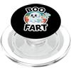 Kattos - Halloween Boo Fart divertente fantasma che scoreggia per Halloween PopSockets PopGrip per MagSafe