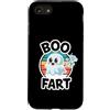 Kattos - Halloween Custodia per iPhone SE (2020) / 7/8 Boo Fart divertente fantasma che scoreggia per Halloween