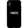 Thoth Costume Ibis Scribe Deity / Comi-c Custodia per iPhone X/XS Thoth/pigro costume di Halloween/Dio egiziano Cosplay
