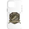 NATIONAL PARK RETRO HERITAGE WILDERNESS Custodia per iPhone 16 Pro Max LOKE AMERICA ANGLER BASSO CLUB DI PESCA