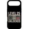 Level 25 Gamer Birthday Custodia per iPhone Air Livello 25 Sbloccato Retro Gamer 25 ° compleanno