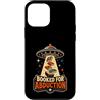 Cosmic Reader Bookworm Club Custodia per iPhone 12 mini Prenotato Per Il Rapimento Divertente Amante Libro Alieno UFO Lettura