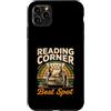 Reading Corner Cozy Reader Custodia per iPhone 11 Pro Max Angolo di lettura Miglior posto accogliente Amante dei libri