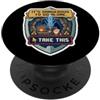 Dangerous to Go Alone Take This Gamer Pr È pericoloso andare da soli Prendi questo giocatore di videogiochi PopSockets PopGrip Adesivo