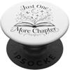 Just One More Chapter Fantasy Reader Mag Solo un altro capitolo Fantasy Reader Magical Book Lover PopSockets PopGrip Adesivo