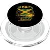 Island Memory Works JAMAICA EST. 1962 FOREVER Jamaica Vintage Bandiera dell'isola PopSockets PopGrip per MagSafe