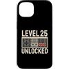 Level 25 Gamer Birthday Custodia per iPhone 13 Livello 25 Sbloccato Retro Gamer 25 ° compleanno