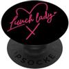 Lunch Lady Staff Appreciation Lunch Lady Squad Cafeteria Team PopSockets PopGrip Adesivo