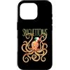 ANIMALICIOUS - Humor Animals and Food me Custodia per iPhone 16 Pro Polpo carino con spaghetti di pasta italiana divertenti