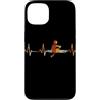 Row Scull Heartbeat Vintage T-Shirts Custodia per iPhone 13 Riga Scull Battito cardiaco Vintage ECG Cardiogramma Retro