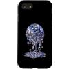 Pink Cowgirl Disco Custodia per iPhone SE (2020) / 7/8 Scioglimento Disco Ball Liquid Specchio Y2K Club Estetica