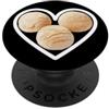 Mochi Giappone Dolci Food Humor Amante dei Mochi Dolci Giapponesi Food Humor PopSockets PopGrip Adesivo