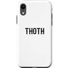 Thoth Costume Ibis Scribe Deity / Comi-c Custodia per iPhone XR Thoth/pigro costume di Halloween/Dio egiziano Cosplay