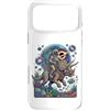 Lakelandwholesale1 Shirt Company Custodia per iPhone 17 Pro Max Astronauta Equitazione Triceratopo Spazio Subacqueo Arte Grafica