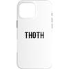 Thoth Costume Ibis Scribe Deity / Comi-c Custodia per iPhone 16 Pro Max Thoth/pigro costume di Halloween/Dio egiziano Cosplay