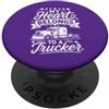 MaPaNoLi Design Il mio cuore appartiene a un camionista moglie fidanzata amore PopSockets PopGrip Adesivo