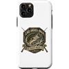 NATIONAL PARK RETRO HERITAGE WILDERNESS Custodia per iPhone 11 Pro LOKE AMERICA ANGLER BASSO CLUB DI PESCA