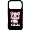 Awesome Noelle Designs for Girls Name No Custodia per iPhone 17 Pro Noelle - Simpatico gatto gattino design per ragazze nome Noelle