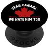 Civic Humor Society Caro Canada, non siamo d'accordo anche con la satira delle foglie d'acero PopSockets PopGrip Adesivo