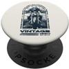 Disegni di motociclette di compleanno JR Compleanno di motociclette di motociclisti d'epoca Nato nel PopSockets PopGrip Adesivo