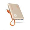INIU Power Bank da 45 W, caricabatterie portatile a ricarica rapida con cavo USB C integrato, 10000 mAh, piccolo Powerbank di tipo C, batteria per iPhone 17 16 15 14, iPad, Samsung S25 S24 ecc. Viaggi