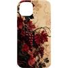 Azure Arc Collection Custodia per iPhone 14 Plus Studio botanico della vite con foglie e viticci