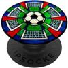 Carpool Football Coach Team Designs Pallone da calcio portiere, modello ruota divertente sport papà PopSockets PopGrip Adesivo