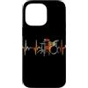 Drum Kit Heartbeat Vintage T-Shirts Custodia per iPhone 14 Pro Max Batteria Battito cardiaco Vintage ECG Cardiogramma Retro