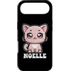 Awesome Noelle Designs for Girls Name No Custodia per iPhone Air Noelle - Simpatico gatto gattino design per ragazze nome Noelle