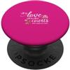 Inspirational Saint Therese of Lisieux È solo l'amore che conta Santa Teresa di Lisieux Carmelo PopSockets PopGrip Adesivo