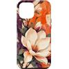 Editorial Bloom Collection Custodia per iPhone 12 Pro Max Design floreale decorativo a forma di magnolia