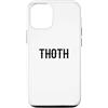 Thoth Costume Ibis Scribe Deity / Comi-c Custodia per iPhone 12/12 Pro Thoth/pigro costume di Halloween/Dio egiziano Cosplay