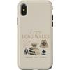 Thrift Store Findin Custodia per iPhone X/XS Mi piacciono lunghe passeggiate attraverso negozi dell'usato divertente