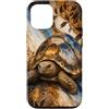 Mineral Shell Collection Custodia per iPhone 12/12 Pro Pietra fusa contorna la pietra terrosa Art