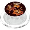 di regali personalizzati carini e Fall Woodland Animals Foglie per l'autunno PopSockets PopGrip per MagSafe