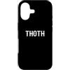 Thoth Costume Ibis Scribe Deity / Comi-c Custodia per iPhone 17 Thoth/pigro costume di Halloween/Dio egiziano Cosplay