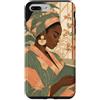 Ivory Bloom Collection Custodia per iPhone 7 Plus/8 Plus Donna africana che legge accanto a una finestra illuminata dal sole