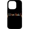 Drum Music Heartbeat Vintage T-Shirts Custodia per iPhone 14 Pro Batteria Musica Battito cardiaco Vintage ECG Cardiogramma Retro