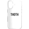 Thoth Costume Ibis Scribe Deity / Comi-c Custodia per iPhone 17 Thoth/pigro costume di Halloween/Dio egiziano Cosplay
