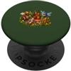 Moonlit Meadow Musicians Orchestra di insetti musica e animali da giardino PopSockets PopGrip Adesivo