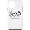 Peace Love AOC Custodia per iPhone 12 mini Pace Amore AOC Alexandria Ocasio-Cortez