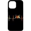 Drum Kit Heartbeat Vintage T-Shirts Custodia per iPhone 13 Pro Max Batteria Battito cardiaco Vintage ECG Cardiogramma Retro