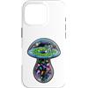 Lakelandwholesale1 Shirt Company Custodia per iPhone 16 Pro Astronauta Fungo Spazio Medusa Surreale Grafica Cosmica