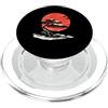 Pine Studio Giapponese Bonsai pino e sole Vintage Paesaggio PopSockets PopGrip per MagSafe