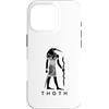 Thoth Costume Ibis Scribe Deity / Comi-c Custodia per iPhone 16 Pro Thoth/pigro costume di Halloween/Dio egiziano Cosplay
